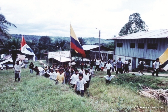 Manifestación estudiantes de Chorrera