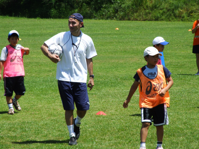 サッカースクールの様子
