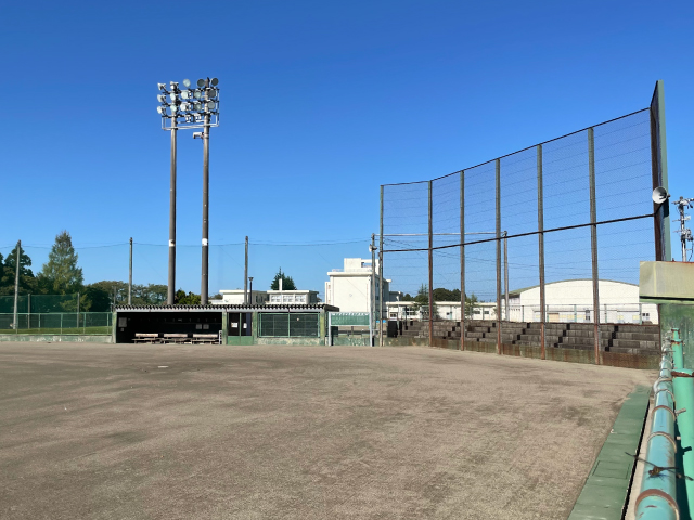 ホームベース付近