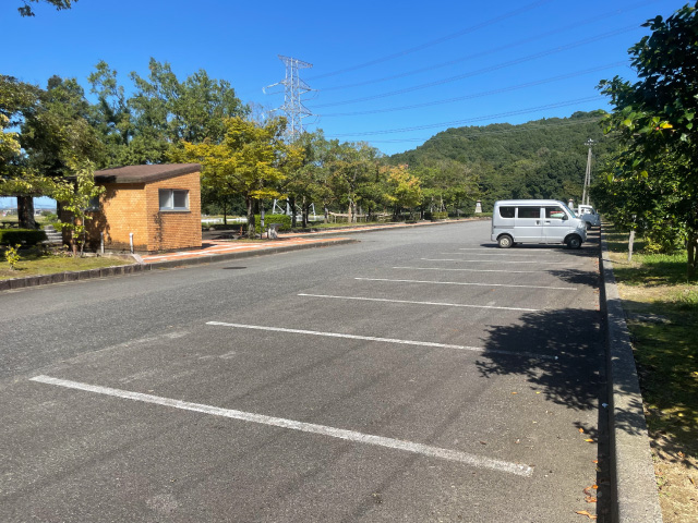 【写真】大天城スポーツエリア駐車場