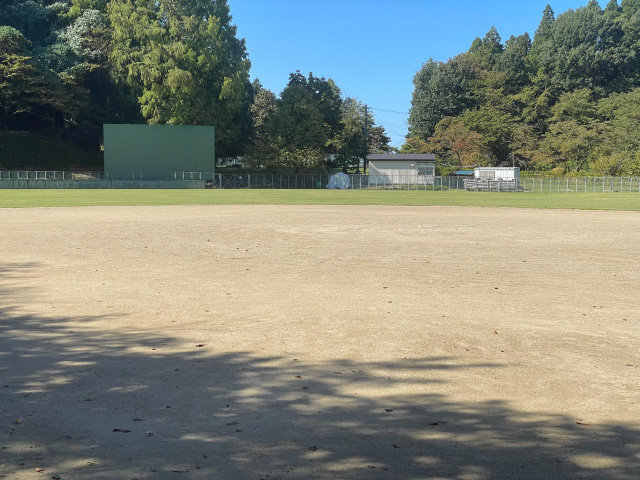 内野から外野を望む