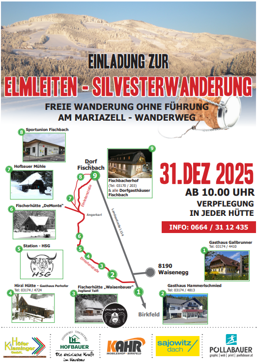 Silvester Wanderung 2025