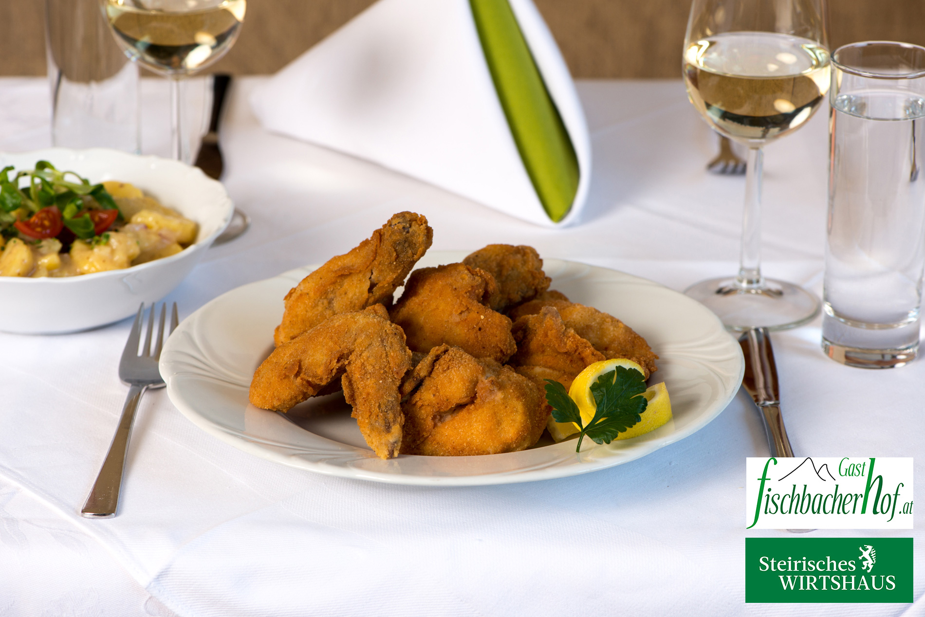 Freitag ist Backhendl-Tag (bis 5. Dezmber))