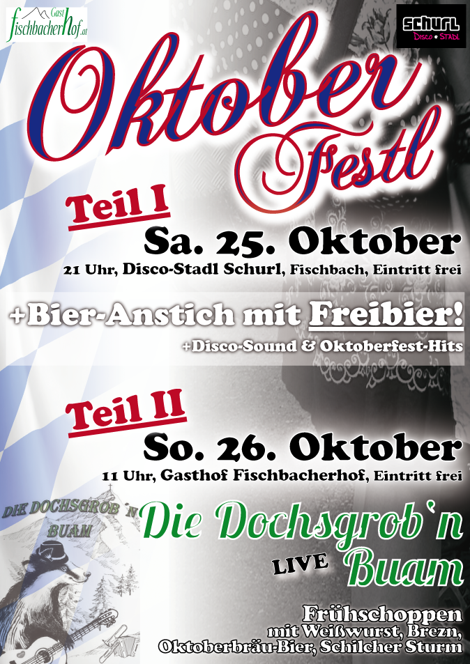 Oktoberfestl- Frühschoppen am 26. Oktober
