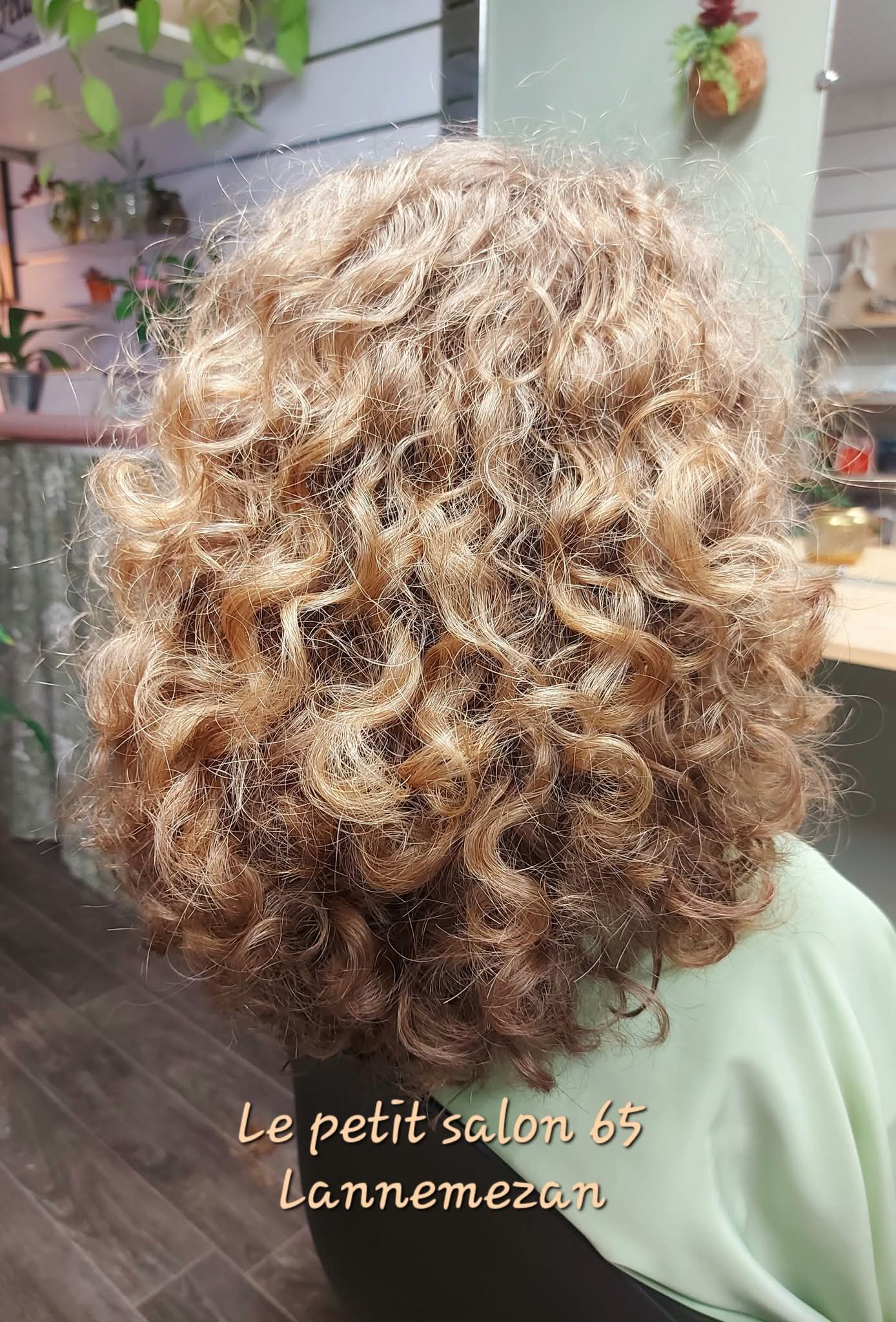 Le Petit Salon, coupe sur cheveux secs cheveux bouclés à Lannemezan (65) 