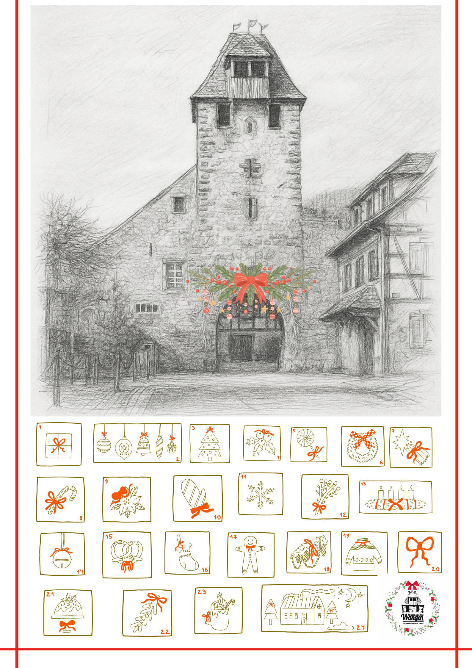 Calendrier de l'Avent Niedertor