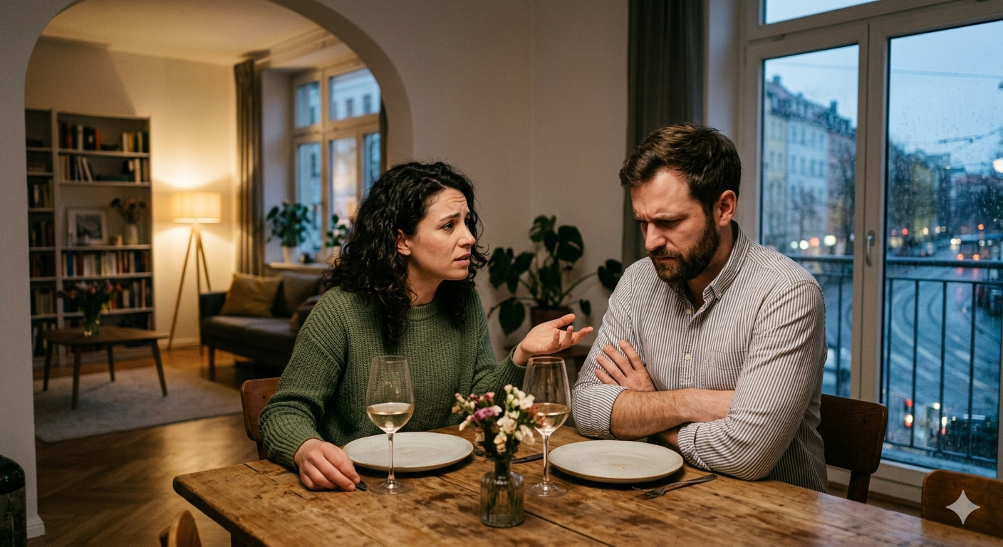 Beziehung mit einem Partner, der nicht mit Kritik umgehen kann