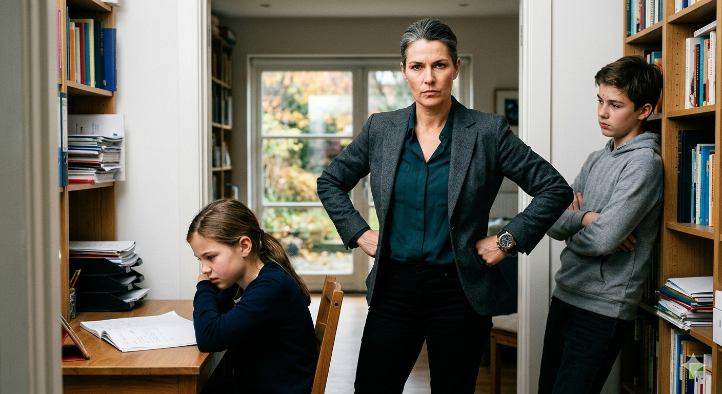 Wie toxische Mütter über Sohn und Tochter sprechen