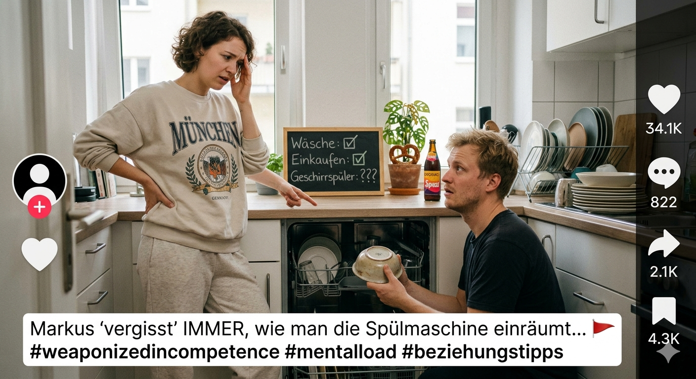 Warum dein Partner plötzlich ‚vergisst‘, wie man die Spülmaschine einräumt...
