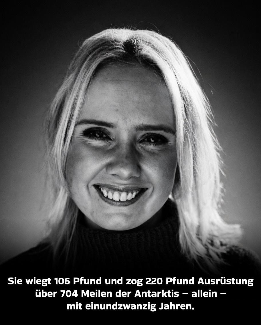 Allein mit 21 Jahren in der Antarktis