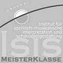 isis logo, musikalische gestaltung für schauspieler, szenische interpretation von musik, gesang, staging, acting,