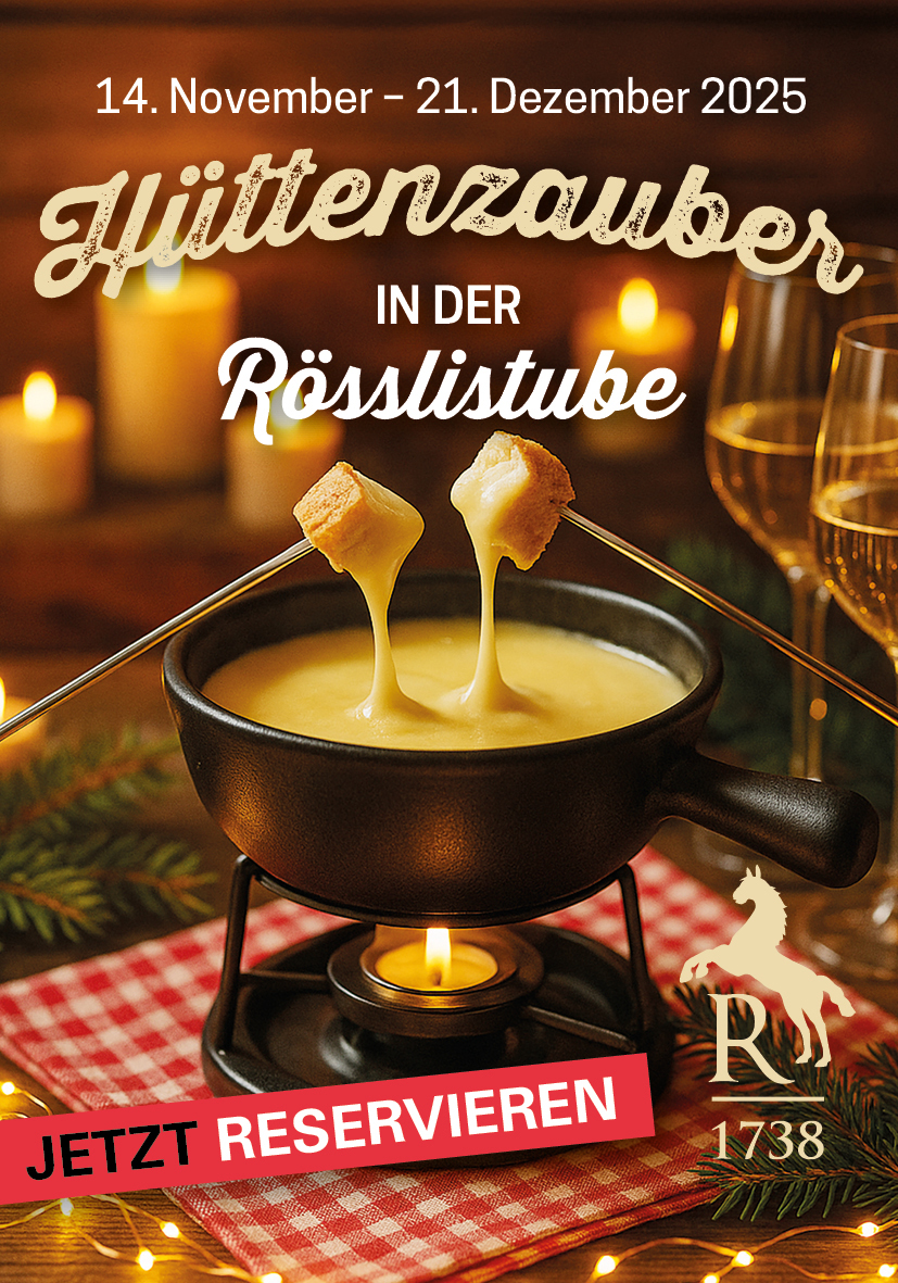 Hüttenzauber in der Rösslistube
