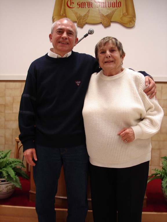 Giovanni con la madre Giovanna