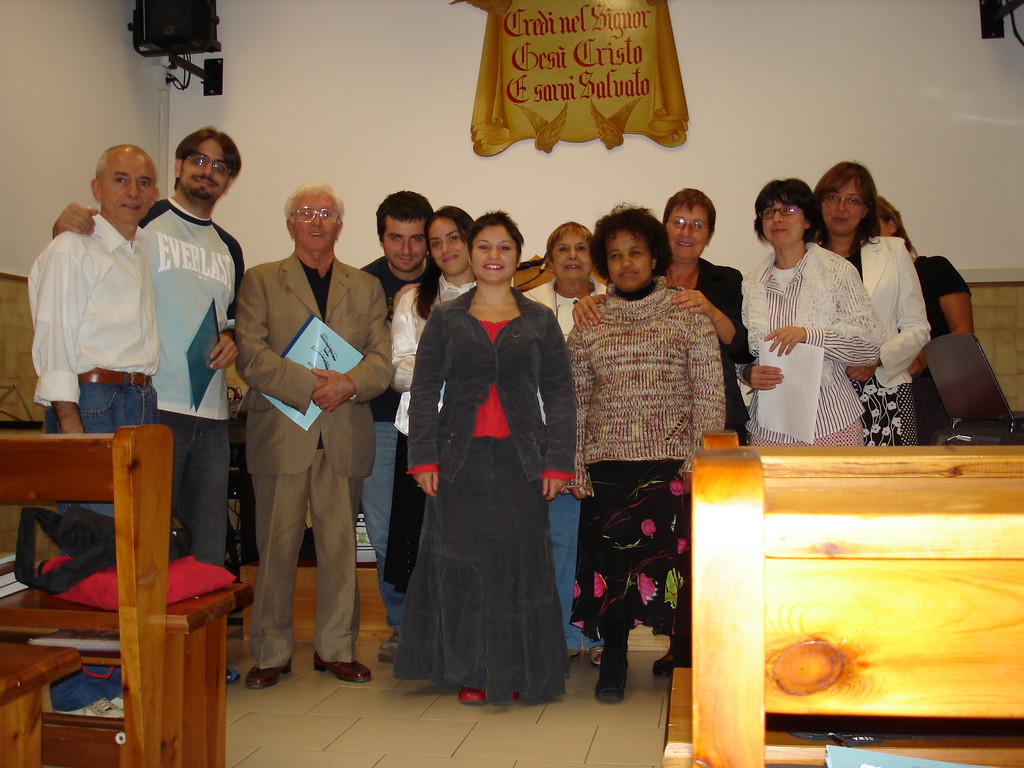 Coro della Chiesa Cristiana Evangelica A.D.I. - Via Tagliamento, 57 Roma