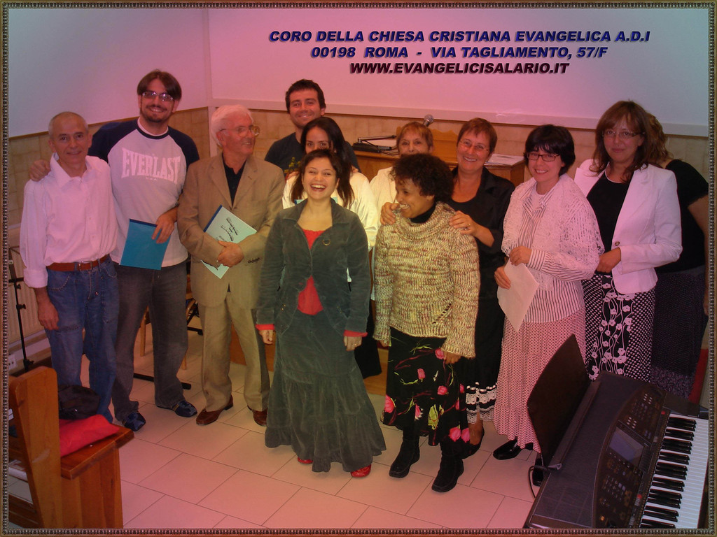 Coro della Chiesa Cristiana Evangelica A.D.I. - Via Tagliamento, 57 Roma