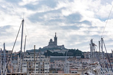 Marseille et Notre Dame de la Garde