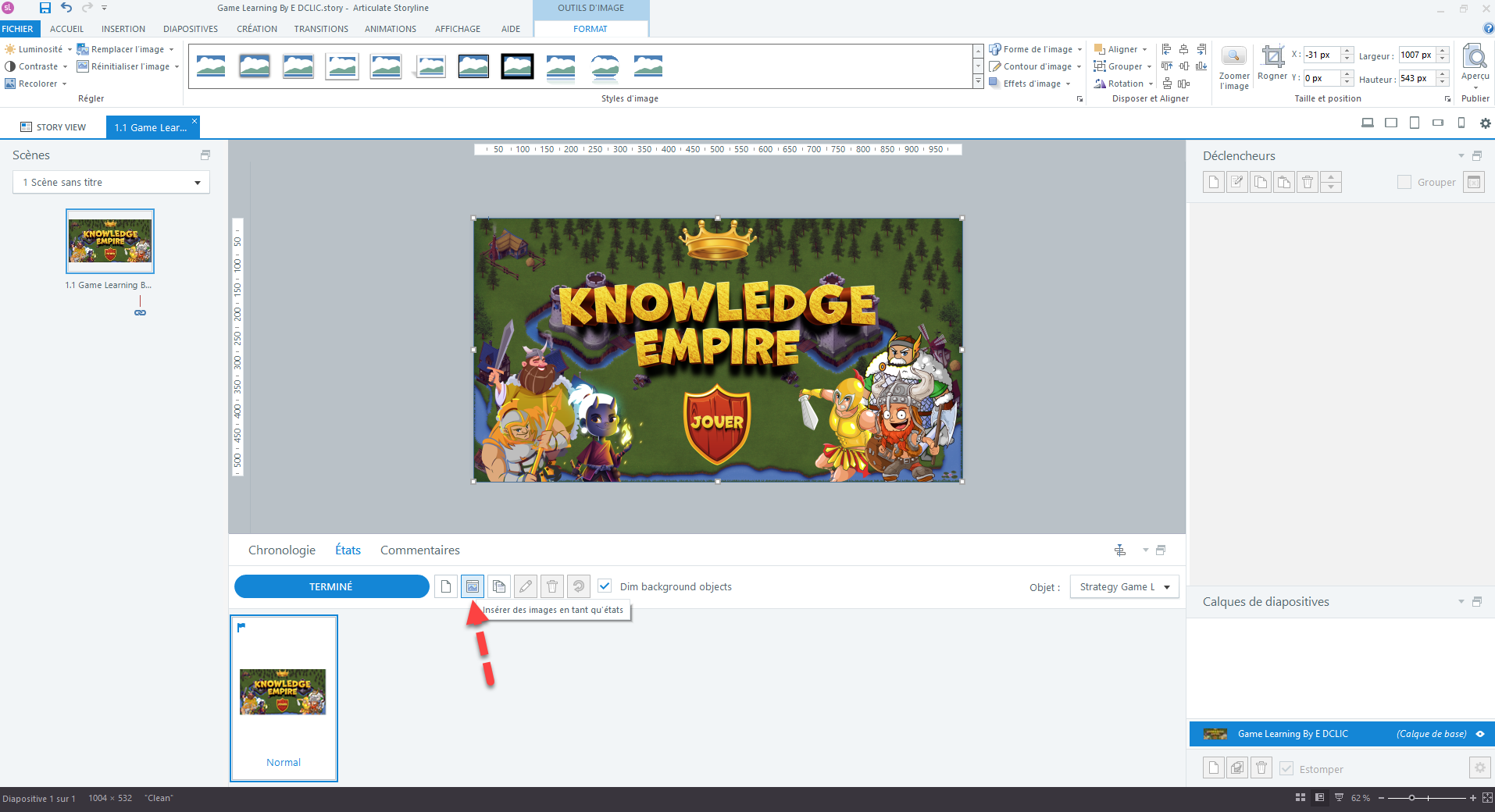 Comment optimiser votre temps de travail avec Articulate Storyline : Astuce pour créer rapidement des états d'objets