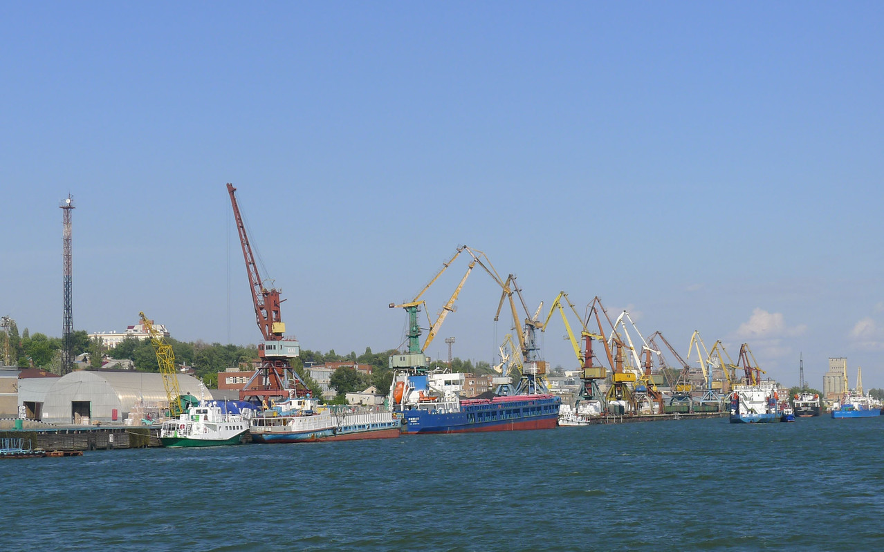 Hafen in Rostov am Don