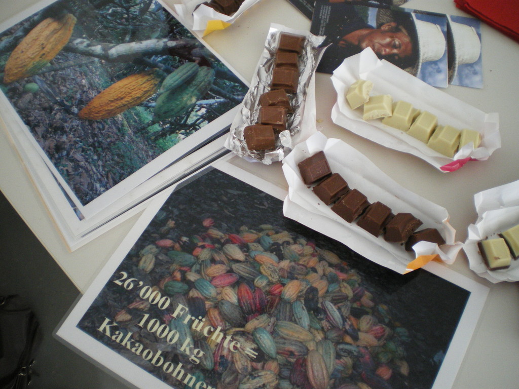 Una degustación de chocolate de comercio justo