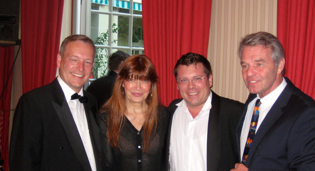 Michael Hofmann, Katja Ebstein, Frank Füglein und Dr. Dieter Kindermann