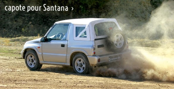 nouvelle bache santana vitara couleur blanche
