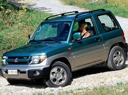 pajero pinin 2 doors carrosserie bi-ton