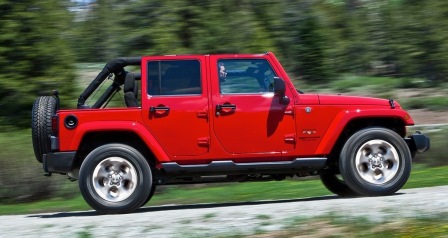 wrangler jk 5 portes rouge