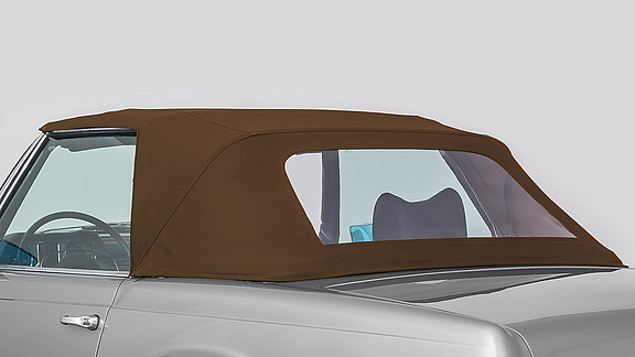 capote alpaga beige marron haute qualité sur-mesure mercedes