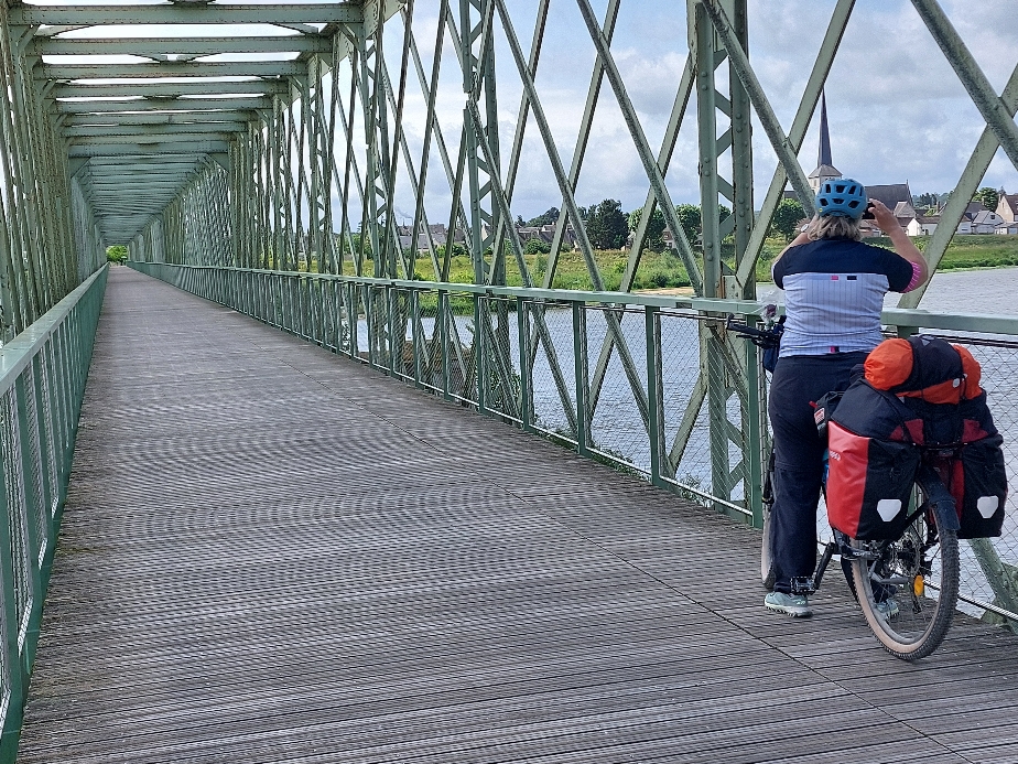Radwegbrücke nach Sully-sur-Loire
