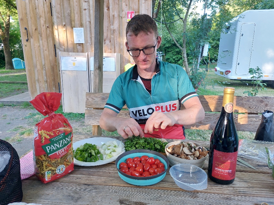 Chef de Cuisine bei der Arbeit