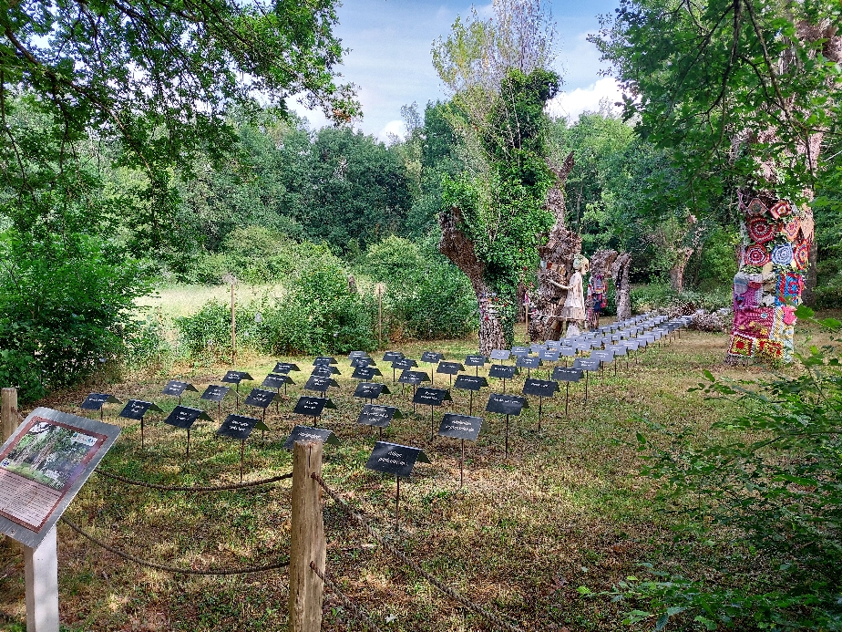 Friedhof der ausgestorbenen Pflanzen im Loiretal