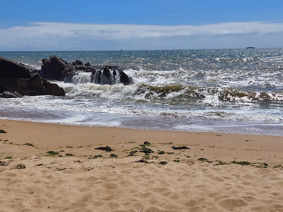 am Strand von Pornichet