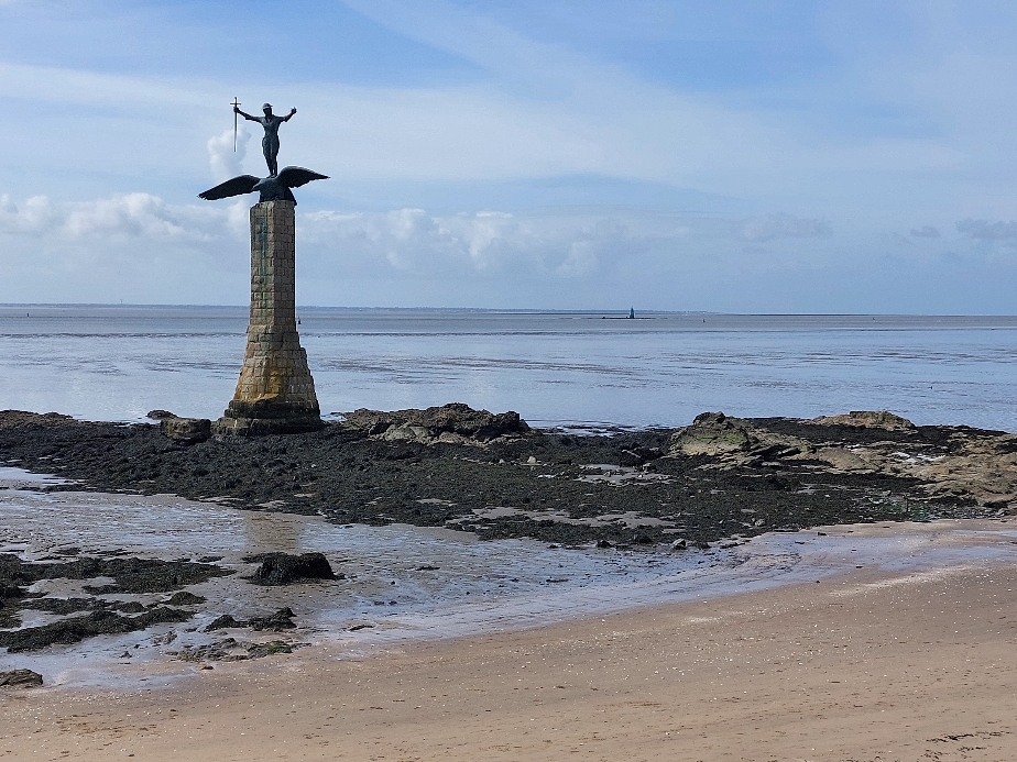 Die Freiheitsstatue von Saint-Nazaire