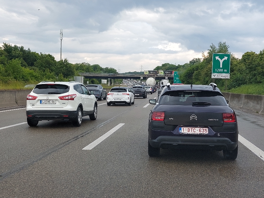 Feierabendstau rund um Basel