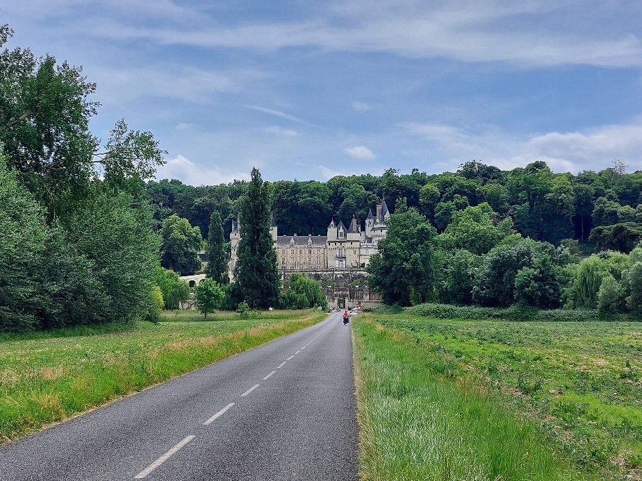 auf dem Weg zum Chateau d'Ussé
