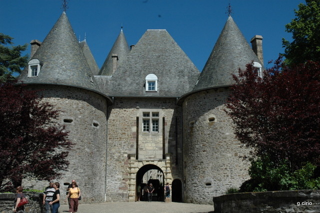 Le château 200 m en dessus du bivouac