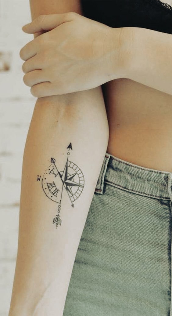 Familien Tattoo Ideen Frauen Unterarm