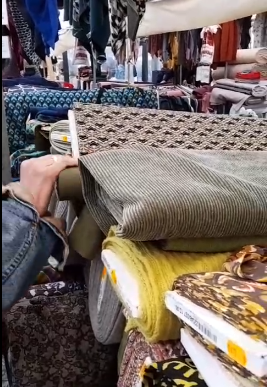 Stoffmarkt im Oktober '24