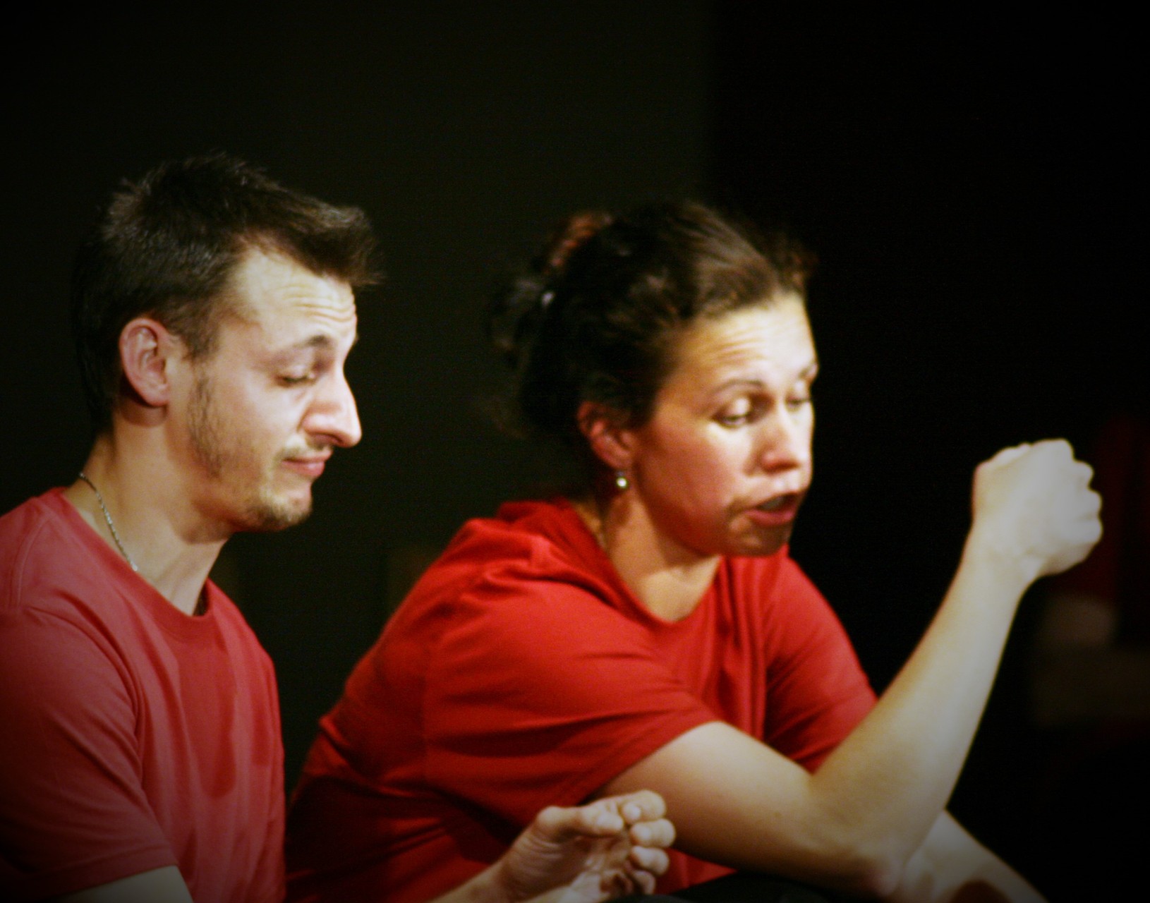 Julien et Anne  _ 45 Seconde, TOP Impro ! (Juin 2014)