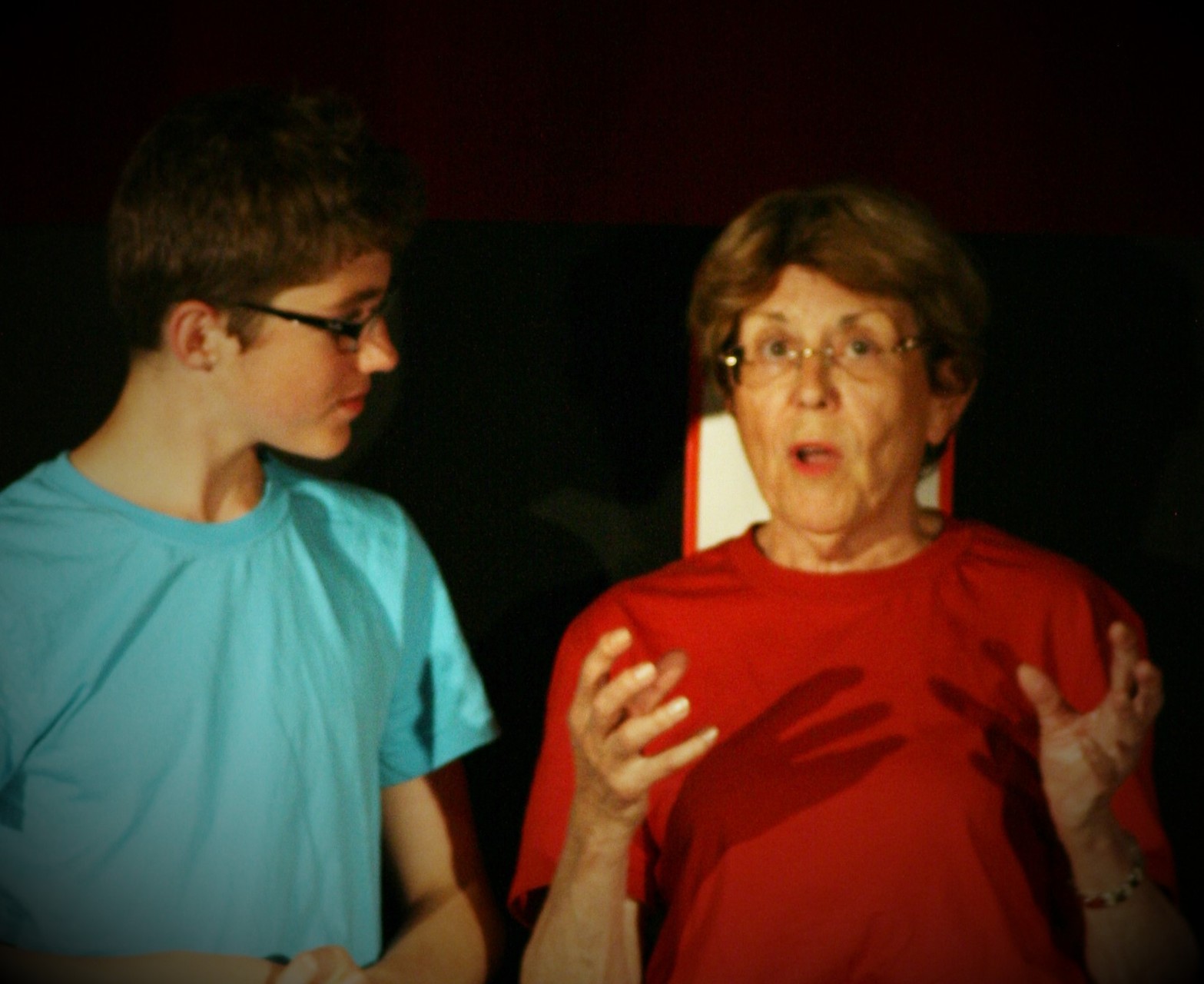 Julien et Odette  _ 45 Seconde, TOP Impro ! (Juin 2014)