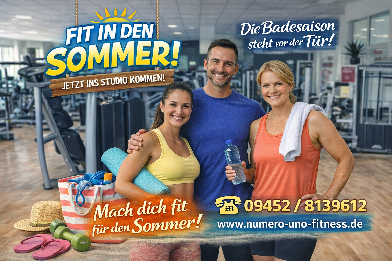 FIT IN DEN SOMMER!