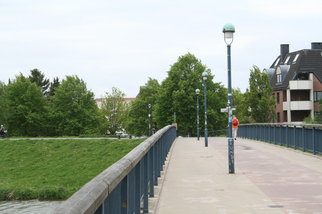 Deichschartbrücke - rüber Richtung Kuhhirten