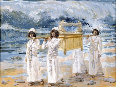 James Tissot, 1902: The Ark Passes Over the Jordan