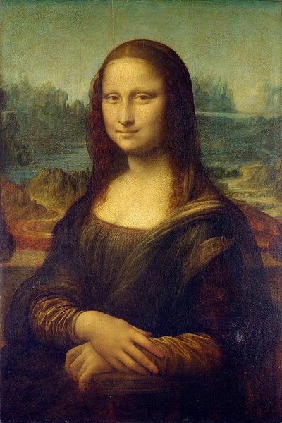 Leonardo da Vinci, 1503: Mona Lisa (La Gioconda)