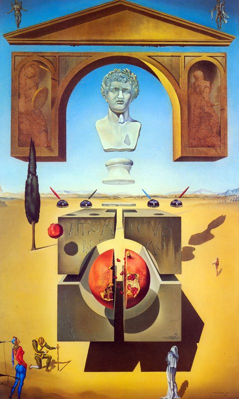 Salvador Dalí, 1947: Dematerialization Near the Nose of Nero