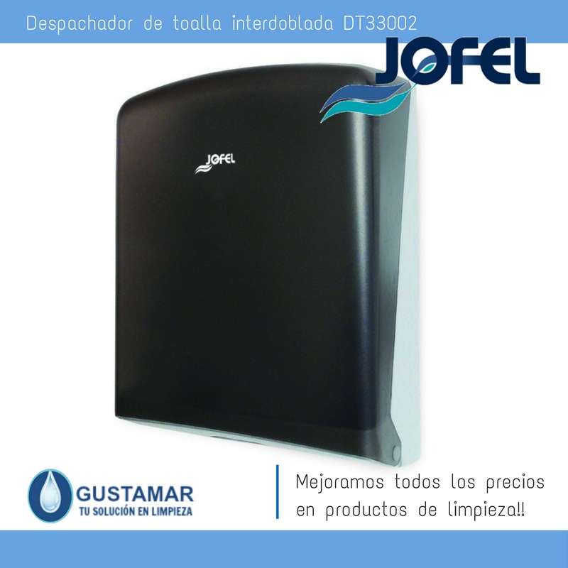 Despachador /Dispensador de Toalla Interdoblada Azur Jofel DT33002  Z-600