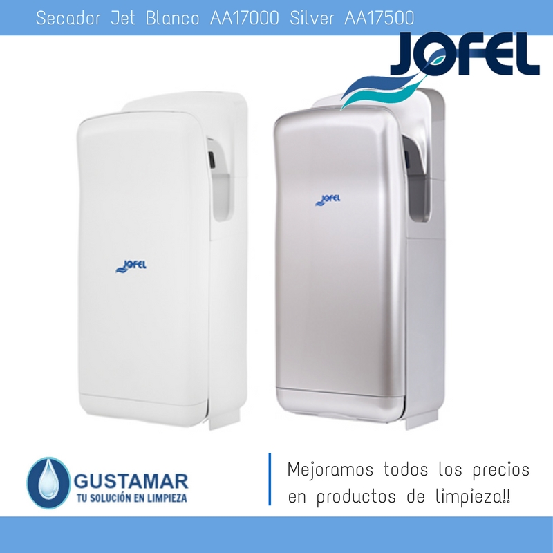 SECADORES DE MANOS JOFEL/ SECAMANOS BLANCO JET  AA17100 JOFEL