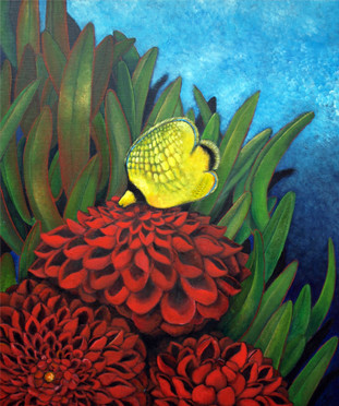 Butterflyfish : F20 Canvas 2010