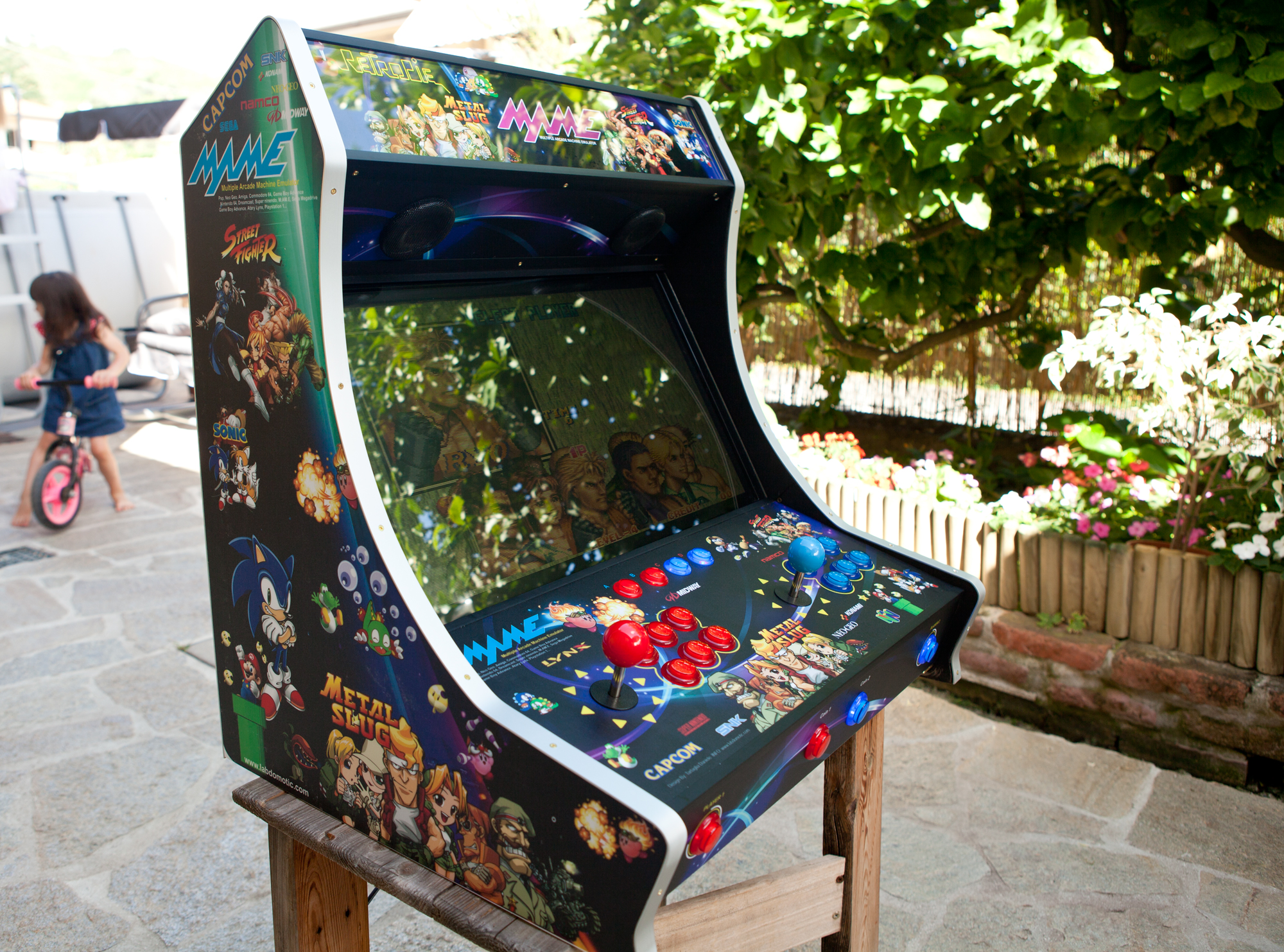 Borne D'arcade Neo Geo / Bartop - Rétrogaming - Prête à Jouer (Retropie, SNK)
