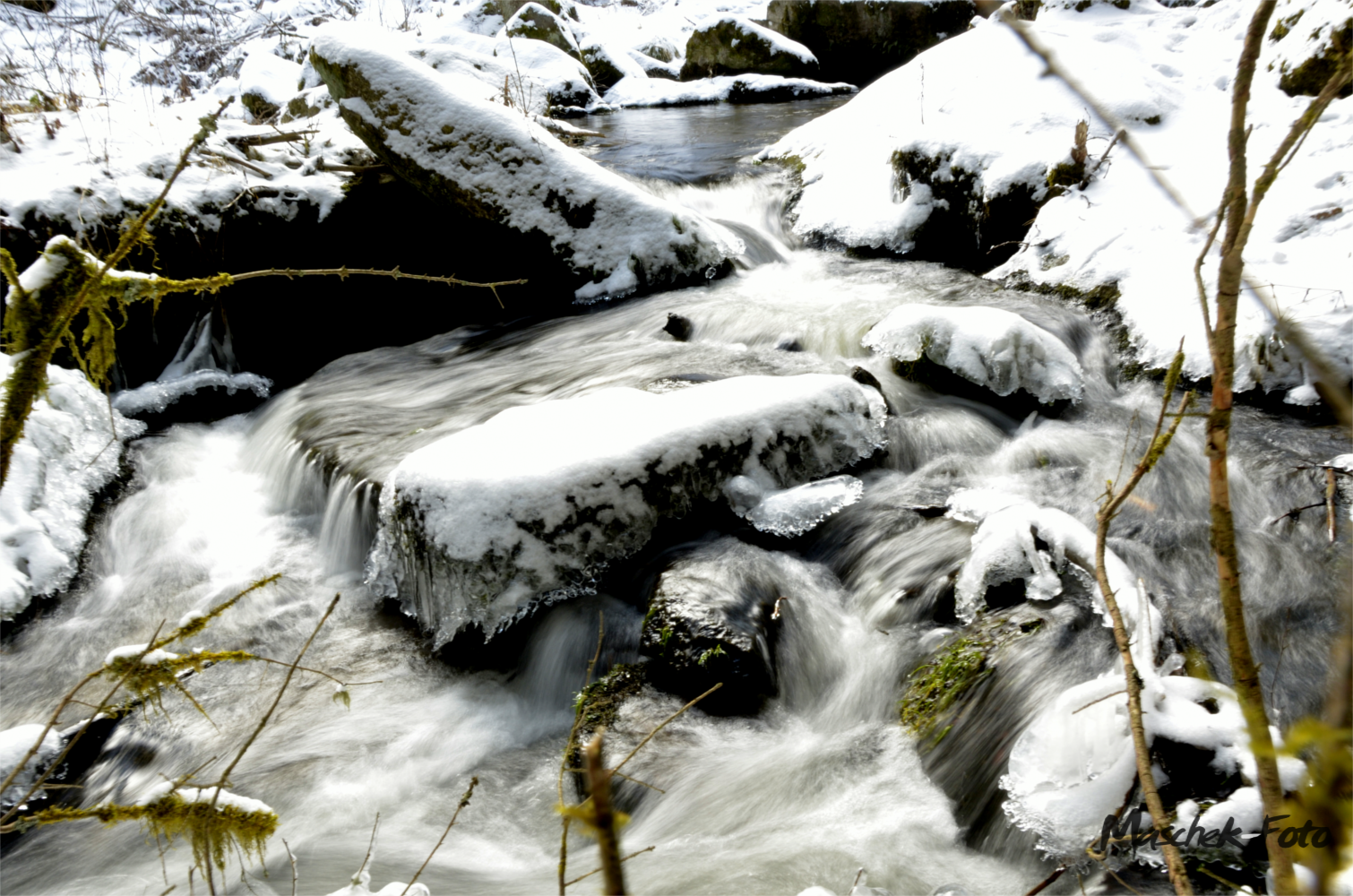 Kleiner Wasserfall Lohnbachfall